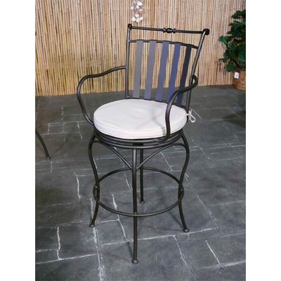Relax in style on your patio with The Classico bar Stool  by Alfresco