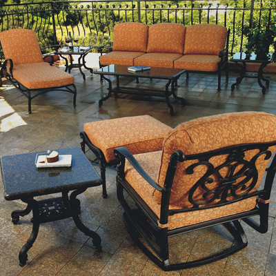 Simply the Best in Outdoor Deep Seating Cast Aluminum Patio Furniture
