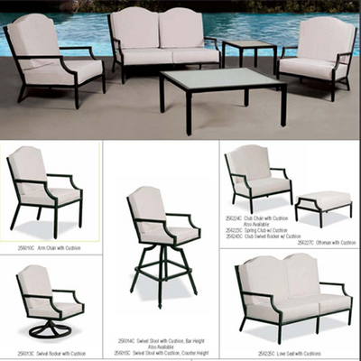 Relax in style on your patio with The Gateway Deep Seating Collection by Cast Classic