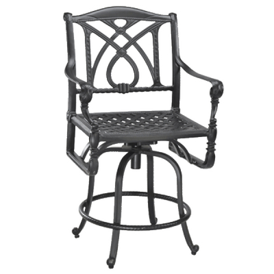 Discover the Intricate Details & Carvings in This Beautiful Stool from Gensun