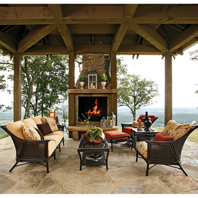This Collection Copies the Design of Traditional British Rattan Wicker Furniture
