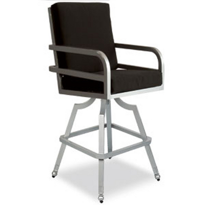 Relax inn Comfort and Style with the Metro Outdoor Barstool by Cast Classics