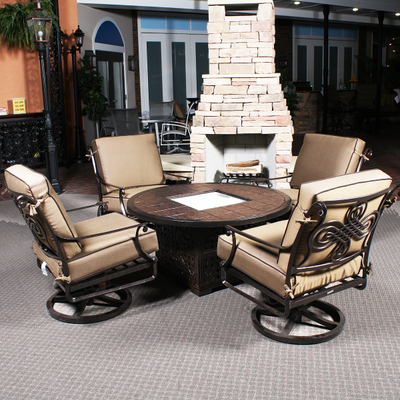 Add Some Mediterranean Flair With The Monte Cristo Firepit from Cast Classics