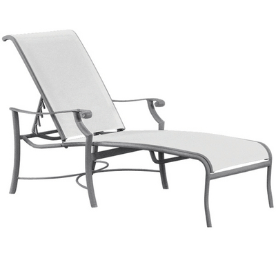 Relax in style on your patio with The Montreux Chaise Lounge by Tropitone