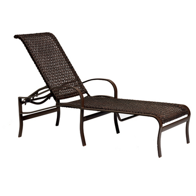 Featuring a Softly-Curved Design Accented by an Exclusive Lattice Weave
