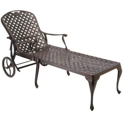 Guests Will Love the Traditional French Themes Offered By This Chaise Lounge