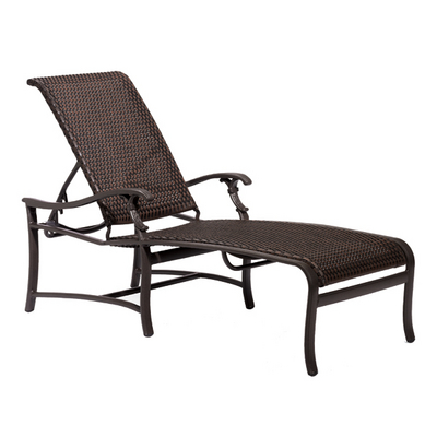 A Stunning Chaise Lounge Covered with Soft & Extraordinary Tropi-Kane Weave!