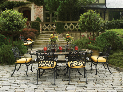 Relax in style on your patio with The Romance Collection by Summer Classics