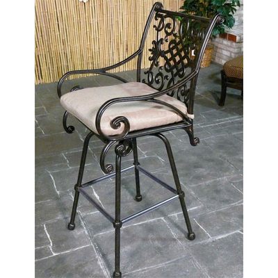 Relax in style on your patio with The Sovereign Dining Collection by Cast Classic