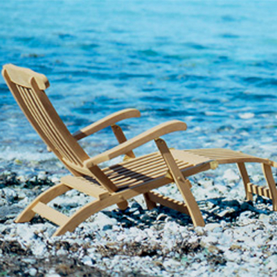 Lounge in Style with the Steamer Chaise Lounge by Royal Teak Collection