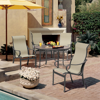 When it Comes Quality and Comfort in Sling Patio Furniture, Think Tropitone