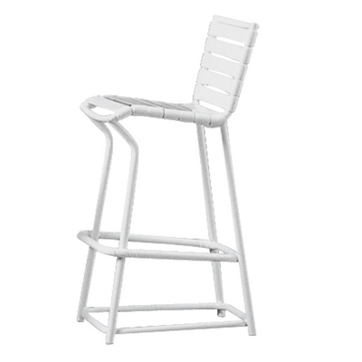 A Sleek, Stylish & Stackable Bar Stool Great for Outdoor Use