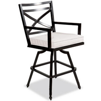 Relax on your patio in style with The Xanadu Bar Stool by Cast Classics