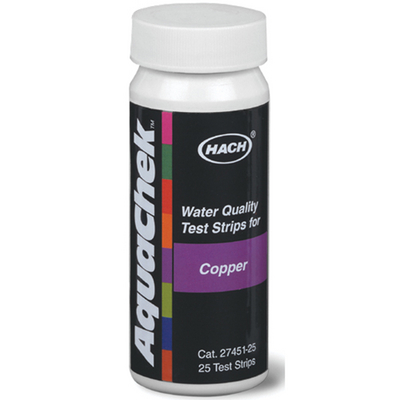 Swimming Pool & Spa Water Quality Test Strips For Copper