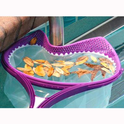 Elongated & Flexible Leaf Skimmer for Your Above Ground Swimming Pool!