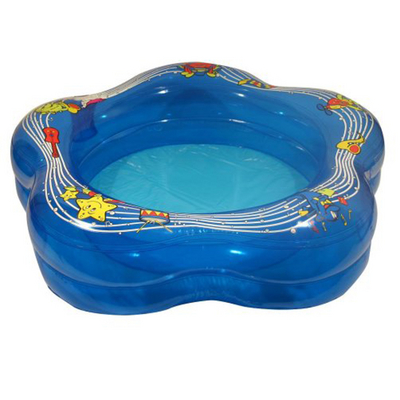 An Inflatable Backyard Swimming Pool With Touch-Activated Music & Fun Graphics!