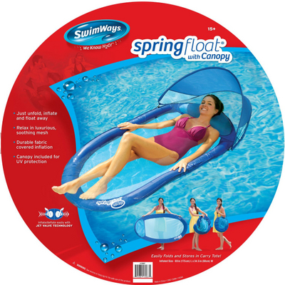 The Best Water Float For Lounging Around Your Above Ground Swimming Pool!