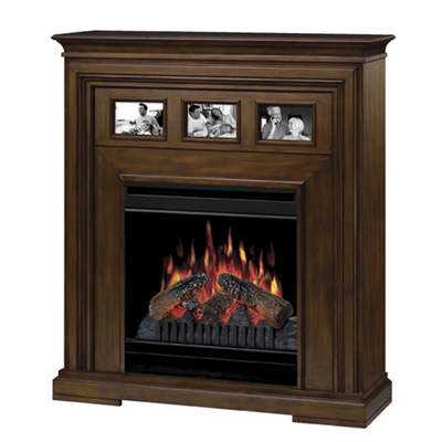 This Electric Fireplace with Innovative Inserts from Dimplex Is One-Of-A-Kind
