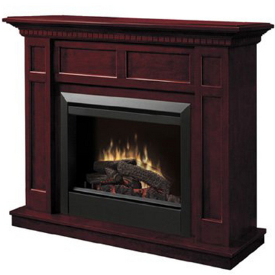 A Sophisticated Electric Fireplace with a Lifelike Flame & Authentic Look