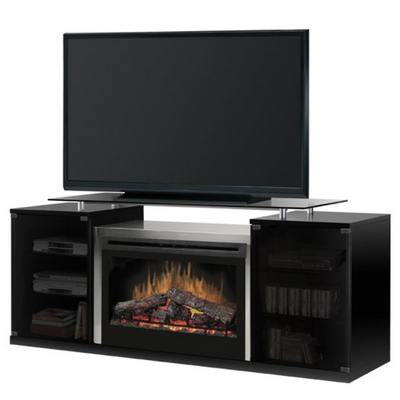 A Modern Entertainment Center & Electric Fireplace Combination for Your Home