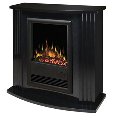 Provide the Look of Real Flames & Pulsating Embers with This Electric Fireplace