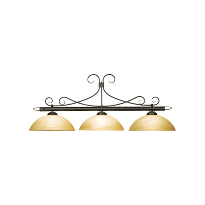 Add lighting to any game room with the Bordeaux light by American Heritage