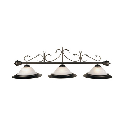 Add lighting to any game room with the Eclipse Pool Table Light
