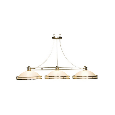Add lighting to any game room with the Grande Pool Table Light