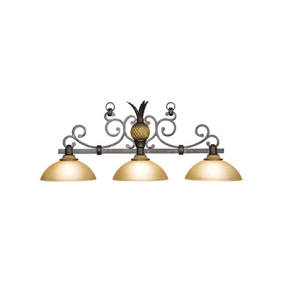 Add lighting to any game room with the Palmetto Pool Table Light
