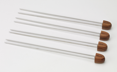 Double-Pronged Skewers To Keep Your Food From Spinning or Falling Off