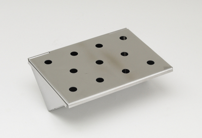 Unique Smoker Box Fits Under Your Grate Between The Flame Deflector Shields