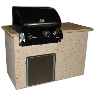 This Grill Island Will Instantly Create An Outdoor Kitchen For Your Home