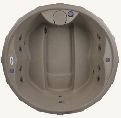 4-Person Portable Plug N Play Hot Tub & Spa by DreamMaker with Waterfall