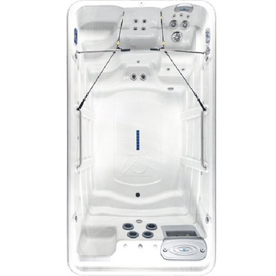 This Exercise Swim Spa Showcases Improved Power & Jet Flow for Intense Workouts