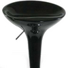 Adjustable Height Bar Stool - Elroy Black