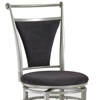 Cierra Pewter Bar Stool