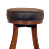 Designer Fruitwood Bar Stool