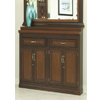 Riviera Slim Line Cabinet - Brushed Steel