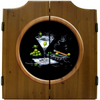 Olive Party Dart Board & Cabinet