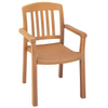 Atlantic Armchair Teakwood - 4 Pack
