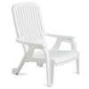Bahia Stacking Deck Chair White - 4 Pack