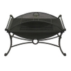 Bronze & Black Wood Burning Fire Pit