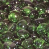 Emerald Green Luster Fire Beads