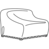 Loveseat Glider Water Resistant Cover