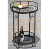 Portobello Marble Mosaic Serving Cart