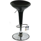 Adjustable Height Bar Stool - Elroy Black