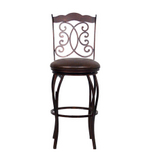 Athena Autumn Rust Bar Stool