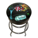 Shootin The Wad Bar Stool