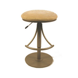 Venus Beige Backless Bar Stool