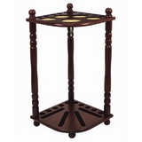 Floor Cue Rack - English Tudor
